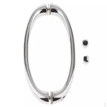 Декоративная стеклянная ручка 145 мм для дверей, ящик для ванной комнаты из цинкового сплава, мебель, A, as