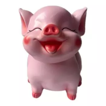 Декоративная свинья копилка Сберегательный бак Зодиакальные украшения Сберегательная коробка для животных Домашний декор M-cannot withdraw money