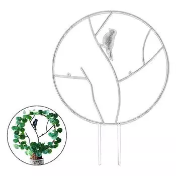 Декоративная железная решетка для вьющихся растений идеально подходит для огурцов, роз и плюща чёрный