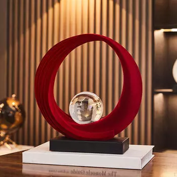 Декоративное украшение для рабочего стола, настольная скульптура, забавная креативная настольная фигурка, флокирование