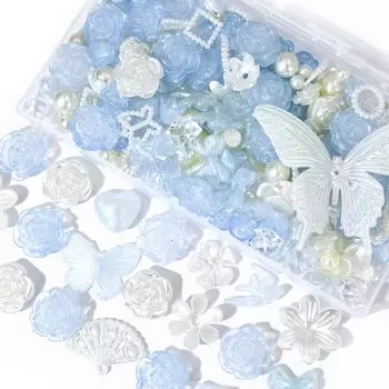 Декоративные детали бусины наборы декоративных деталей, включая бонус около 110 бусин набор коллекционных карточек декоративных деталей акриловые бусины твердый футляр декоративных деталей бусины