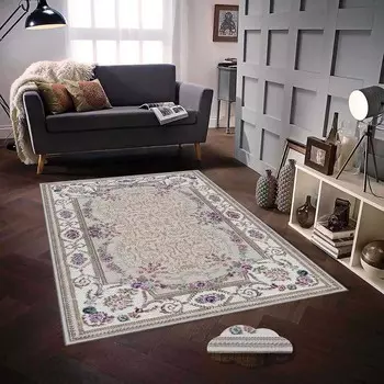 Декоративные коврики специального дизайна Современные цветочные узорчатые нескользящие моющиеся основания