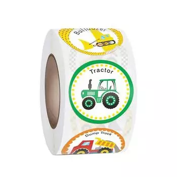 Декоративные наклейки с именными бирками Автомобили Награды Искусство, рукоделие и шитье X078 A15-500pcs-2.5cm