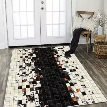 Декоративные напольные коврики специального дизайна современные с узором Нескользящая моющаяся основа