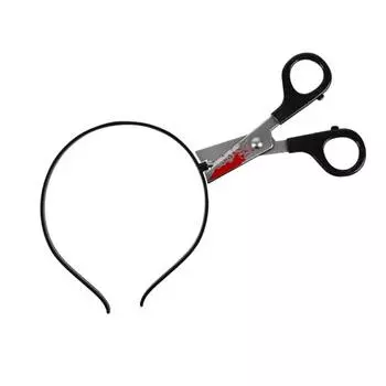 Декоративные повязки на голову в стиле Хэллоуина с изображением зомби и ужасов, карнавальные повязки с узором пилы