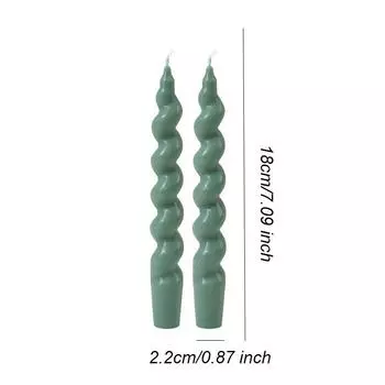 Декоративные свечи для дома Спиральные ароматические свечи для дома Креативные бездымные свечи с длинным стержнем, витые, ароматизированные, свадебный декор