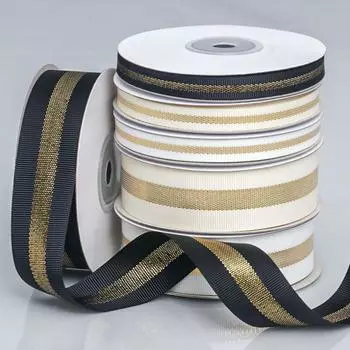 Декоративные украшения своими руками, романтические и уютные, ребристые края, лента с золотым луком, украшение для торта в виде цветка своими руками, цветочная полоска, прошитая лента 1cm*20 yards