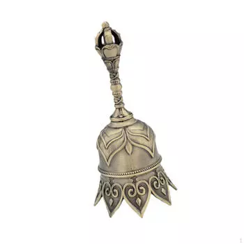 Декоративный колокольчик для обеденного стола, звонкое произведение искусства, домашний декор, креативный подарок на день рождения, винтаж Bronze