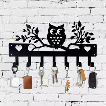 Декоративный крючок-держатель для ключей, высокая твердость, устойчивость к коррозии, простая установка, многоцелевой крючок для хранения одежды B