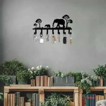 Декоративный крючок Yousheng, держатель для ключей, высокая твердость, устойчивость к коррозии, простая установка, многоцелевой крючок для хранения одежды A