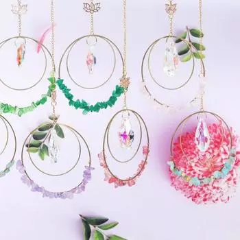 Декоративный кулон «Ловец солнца» «Перезвон ветра» Водонепроницаемый легкий преломляющий Радужный домашний декор