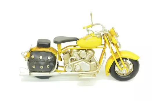 Декоративный металлический мотоцикл