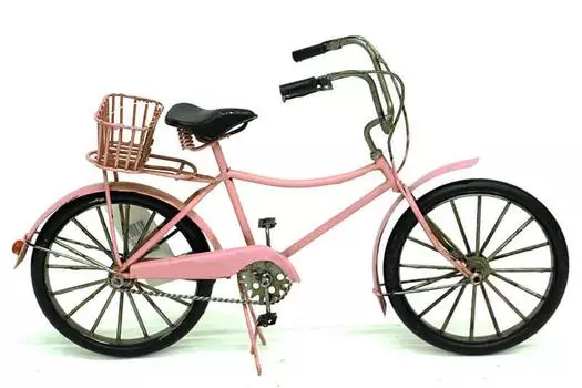Декоративный металлический велосипед