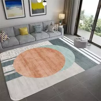 Декоративный напольный коврик с богемным принтом для гостиной, большой ковер для спальни, персидской серии, модный противоскользящий напольный коврик, дверной коврик 40x60cm