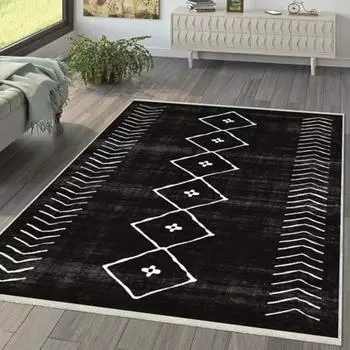 Декоративный нескользящий моющийся ковер с цифровой печатью DOT-HT-572