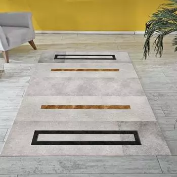 Декоративный нескользящий моющийся ковер с цифровой печатью DOT-MLN-048