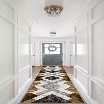 Декоративный нескользящий моющийся ковер с цифровой печатью DOT-YOL-SD-287