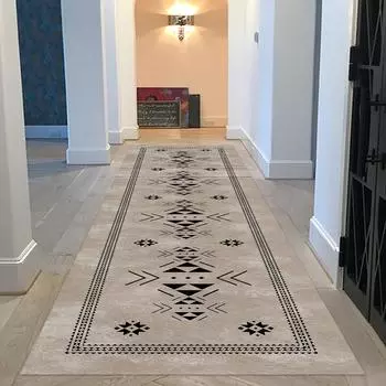 Декоративный нескользящий моющийся ковер с цифровой печатью DOT-YOL-SD-858