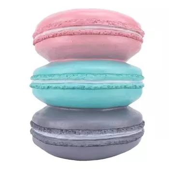 Декоративный табурет PP удобный ретро-табурет для пеленания обуви в форме печенья для прихожей дома