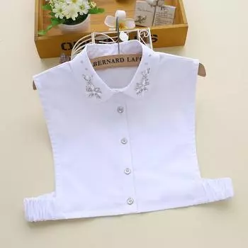 Декоративный воротник свитера Поддельный воротник Женский универсальный Поддельный воротник Воротник рубашки Воротник рубашки Поддельный воротник B181