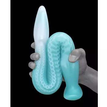 Dekori Анальный дилдо для начинающих Тонкий угорь Форма Длинный дилдо для женщин Толстый Экстра Длинный Анальный Заглушка Силиконовый Мягкий дилдо Anaru Мужчины Щупальце Товары для взрослых Якорь