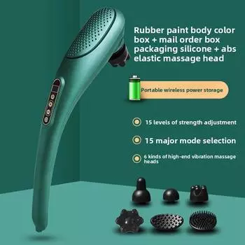 Дельфин Массажер Перезаряжаемый Молоток для Спины Электрический Молоток для Спины Ручной Стик Подарок Меридиан Похлопывающий Стик Массажер Chinese