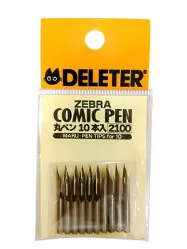 Deleteter Zebra Comic Maru Pen (10 кусочков)