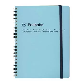 Delfonics Rollbahn Memo с карманом Separable A5 светло-голубой [Кольцевой/С перфорацией] (Новый тип) НРП08-СБ