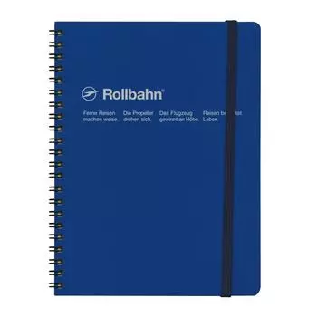 Delfonics Rollbahn Memo с карманом Separable A5 Blue [Кольцевой/С перфорацией] NRP08-BL