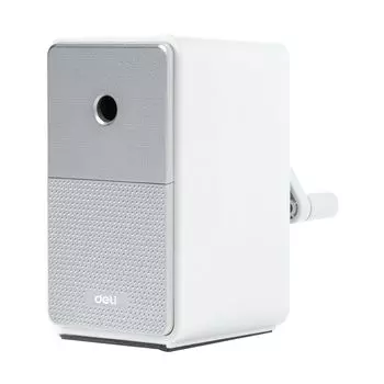 deli pencil регулируемый ручной карандаш функция регулировки грифеля точилка, тихий, дизайн, точилка, точилка, 5-уровневый