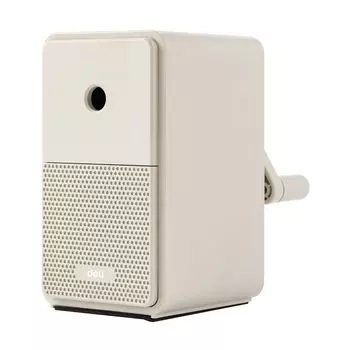 deli pencil регулируемый ручной карандаш функция регулировки грифеля точилка, тихий, дизайн, точилка, точилка, 5-уровневый серый