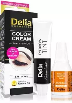 Delia Cosmetics Argan Oil teinture sourcils TU прозрачный