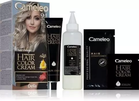 Delia Cosmetics Cameleo Omega coloration cheveux permanente TU прозрачный