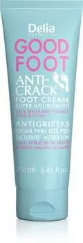 Delia Cosmetics Good Foot Anti Crack Nourishing Foot Cream TU прозрачный