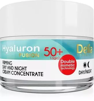 Delia Cosmetics Hyaluron Fusion 50+ Crme Anti-rides Raffermissante TU прозрачный