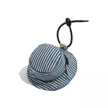 Delicate Mini Hat Keyring Cute Bag Pendant New Fisherman Hat Keychain Women Style B3