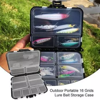 Деликатная коробка для приманок Компактная компактная коробка для хранения в чистоте