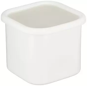 DELISH KITCHEN Pearl Metal Storage Box Белый 1400 мл Глубокая эмаль HB-4238 белый
