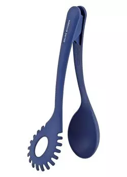 DELISH KITCHEN Щипцы из металла Pearl темно-синие 25 см полностью нейлоновые отдельные G-5072