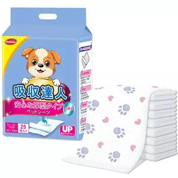 Dellion Pet Super 25 High Deodorizing Pee Cat Toilet Instant Water Unscented Super Wide 60 x 25 Простыни, Широкие, Простыни, Впитываемость, Простыни, Собака, Простыни,