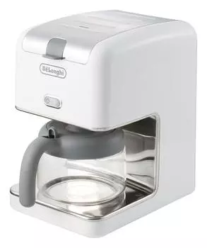 DeLonghi Blanc Drip Coffee Maker White 6 [for cups] CM300J-WH