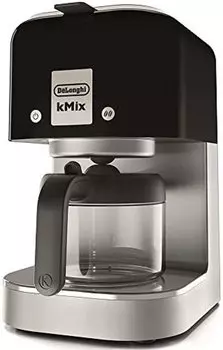 DeLonghi Drip Coffee Maker KMix Regular Coffee for 6 Cups Stainless Filter Aroma Switch Shower Drip Function 3 Year Warranty with Family Registration