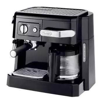 Delonghi Кофемашина Combi Black BCO410J-B 9-10 чашек