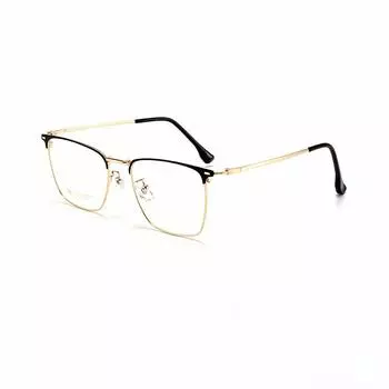 Деловая мода, повседневная оправа для бровей, полутитановые очки, красивая коробка в стиле ретро, оправа для близорукости, могут быть очки для мужчин