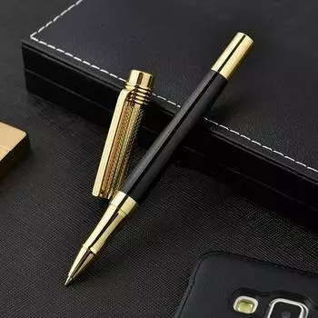 Деловая ручка-подпись 0,5 мм Металлическая шариковая ручка Ручка для ежедневного письма
