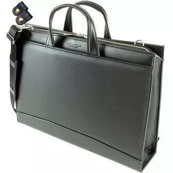 Деловая сумка для большого проема, очень прочная, совместима с форматом А4, произведено в Toyooka Shin, набор из 2 лент для кабеля tm0162, мужская, тип,