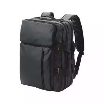 Деловая сумка ELECOM 3WAY (Рюкзак/Сумка/Плечо) Две воздушные камеры, совместимые с 15,6-дюймовым ПК, водоотталкивающий держатель для переноски в комплекте, черный BM-F04XB