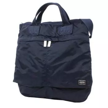 Деловая сумка каркасная темно-синяя [Porter] 3.