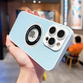 Деловой кожаный чехол для телефона с логотипом и отверстием для Iphone 14 13 12 11 Pro Max 14 Plus 14pro 11 противоударный мягкий защитный чехол для линз задняя крышка For iPhone 14Plus