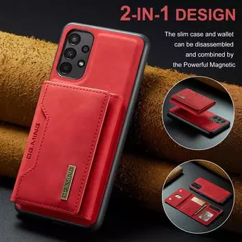 Деловой кожаный чехол с защитой от царапин для Samsung Galaxy A13 4g A 13, защитный чехол от падения для Samsung A13 5g, чехлы Capa for Galaxy A13 4G коричневый